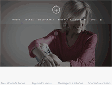 Tablet Screenshot of ludmilaferber.com.br